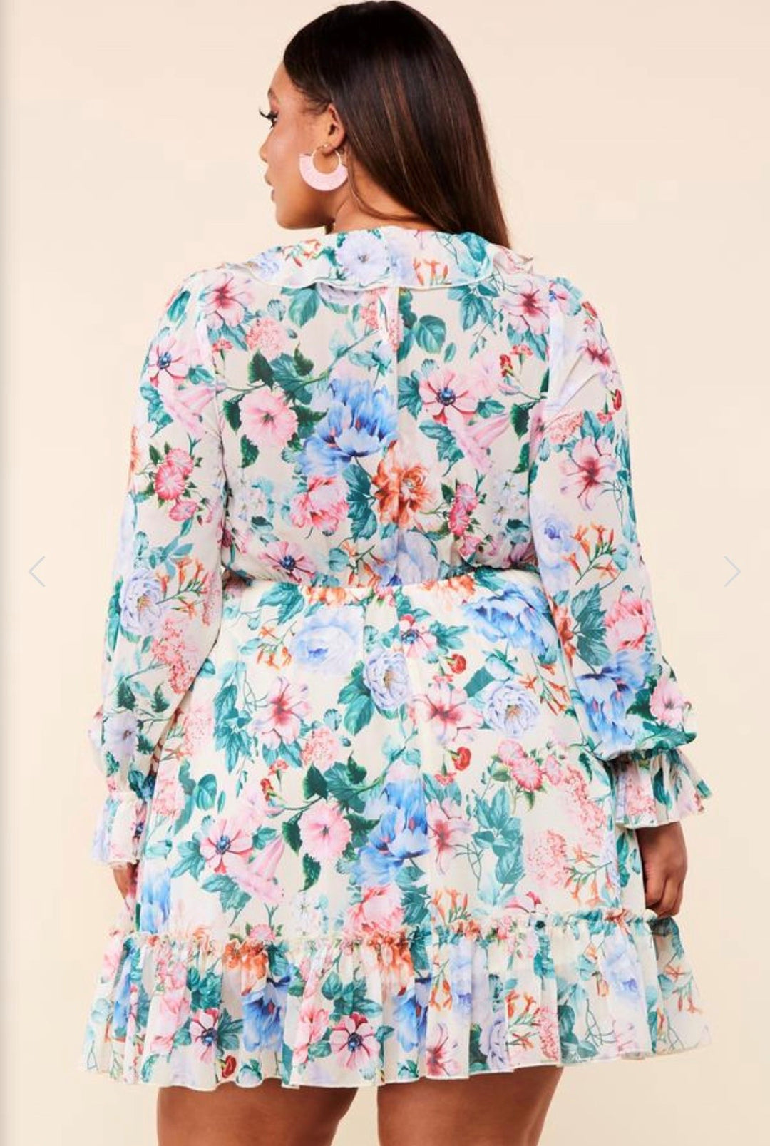 Brunch Babe | Floral Mini Dress
