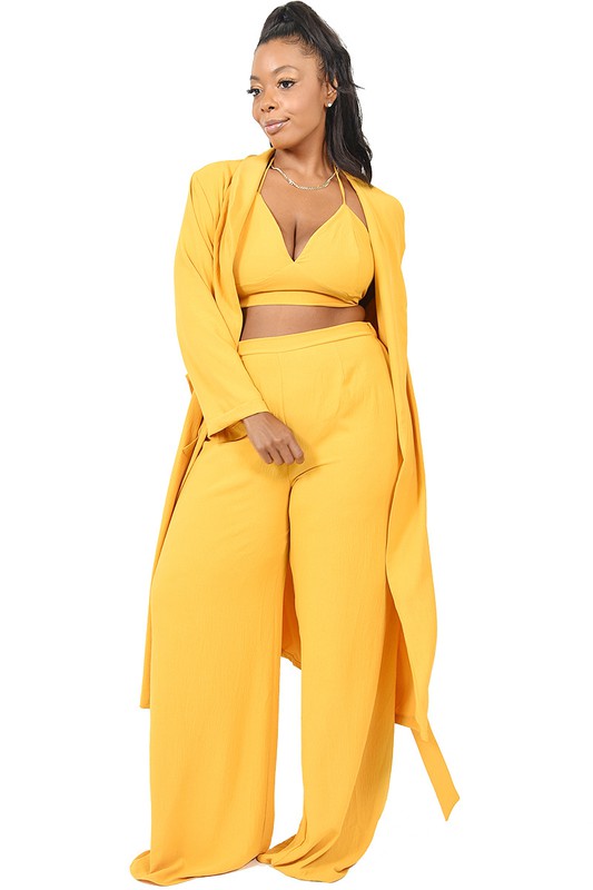Stepping Out | 3 Piece Pant Set